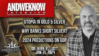 LT with Dr. Elliott: MSM losing control, WEF takedown, Disease, Dystopia to Utopia in Gold/Silver, Pray!