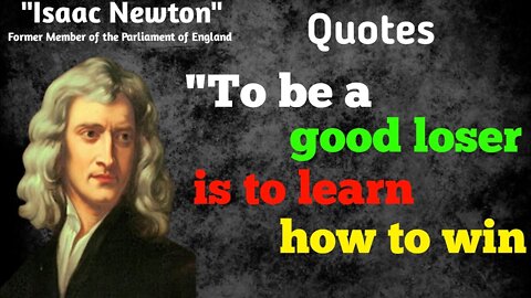 Most Motivational Quotes || Quotes About "Isaac Newton" | Best Quotes | @Hard Work For Success