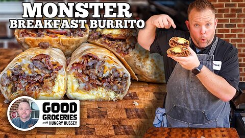 Monster Breakfast Burrito | Blackstone Griddles