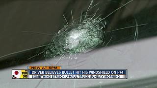 Two drivers report bullets hit their vehicles on Interstate 74 in Green Township