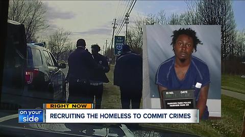 Georgia man recruited Cleveland's homeless to commit felony crimes