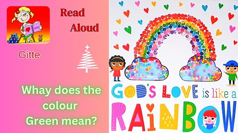 God's Love is Like a Rainbow Book🌈 | Christian Bedtime Story | Read Aloud Books #storytimewithgitte