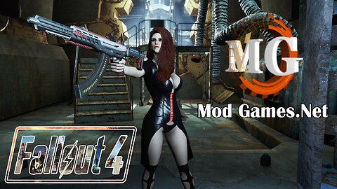 Fallout 4 - Mod Games Net - Factor Modular Rifle - Vindicta Lace Outfit - More Russian Mods!