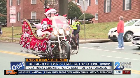 Two Maryland parades nominated for the best in the U.S.
