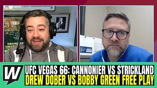 UFC Vegas 66: Cannonier vs Strickland Picks and Predictions | Drew Dober vs Bobby Green Free Play