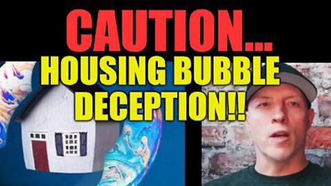 CAUTION - HOUSING BUBBLE DECEPTION, THEY ARE SAYING HOME PRICES ARE RISING, GOLDMAN SACHS WARNING