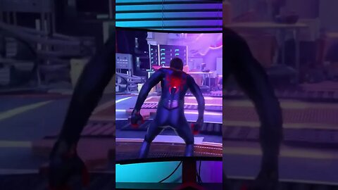 Spider-Man Miles Morales on a LG45GR95QE! See link for full video #gamingsetup #gaming #spiderman