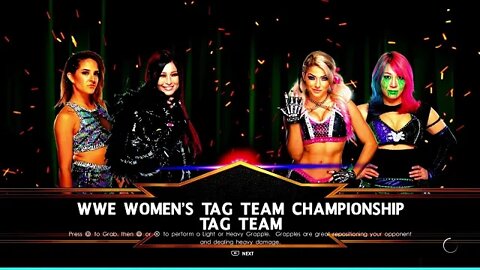 WWE Crown Jewel 2022 Damage CTRL vs Asuka & Alexa Bliss for the WWE Women's Tag Team Titles