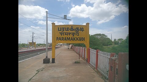 station reched in paramakudi tirupathi express weekly