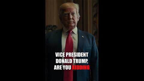 Vice President Donald Trump!