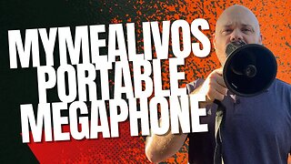 MyMealivos Portable Megaphone
