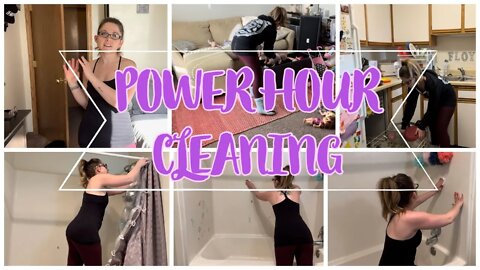 *POWER HOUR* CLEAN WITH ME!