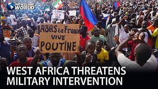 Niger: coup supporters shout “long live Putin, wave Russian flags, assault”