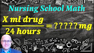 Nursing School Math Problems: Milliters of Amoxicillin per Day to Total Milligrams of Amoxicillin