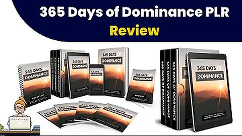 365 Days of Dominace PLR Review_ The Self-Help Content That’s Worth Offering To People
