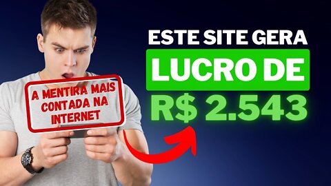 Ficar rico fácil : A mentira mais contada na internet