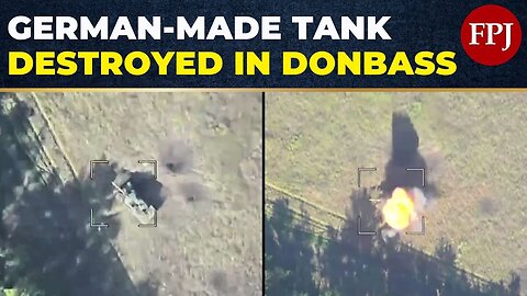 New Footage Revealed: Russian Forces Destroy German-Made Leopard 2A4 Tank in Donbass