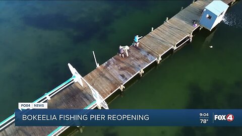 Bokeelia Fishing Pier reopens post Hurricane Ian