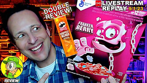 FRANKEN BERRY™ ⎮ MONSTER CEREALS™ Review 🧟‍♂️🥣 Livestream Replay 9.1.23 ⎮ Peep THIS Out! 🕵️‍♂️