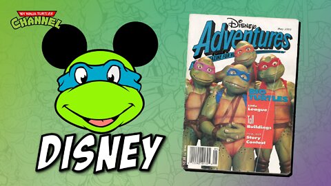 Ninja Turtles in Disney Adventures Magazine (May 1993)