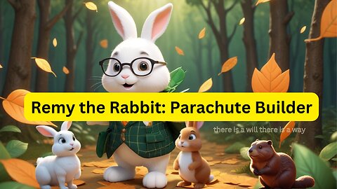 Remy the Rabbit Who Built a Parachute | Inspirational Animated Story for Kids