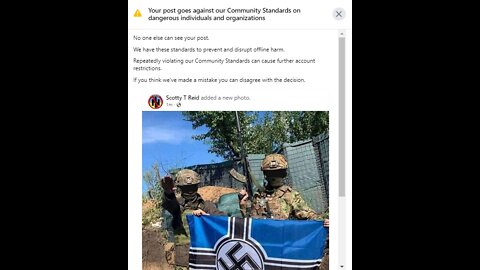 U.S. Army Vet Censured On FB For Sharing Photo of Ukraine's AZOV Soldiers