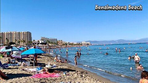 Beat the Heat! Family Day Out on Benalmadena Beach Spain