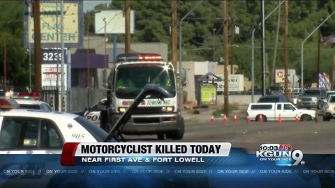 Police: Motorcycle rider ran read light before dying in wreck