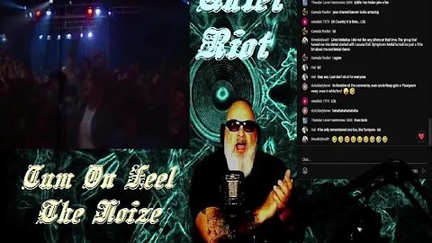 Quiet Riot - Cum On Feel The Noize - Live Streaming with Reactions with Uncle Reap @quietriotband