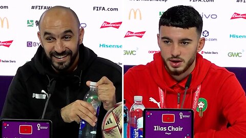'You might think I'm CRAZY but we want to get to the FINAL!' | France v Morocco | Regragui, Chair