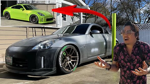 AMAZED His 350Z Vision Came True *Emotional* Reaction | The TMNT Z Ninja Turtle Themed Nissan 350Z