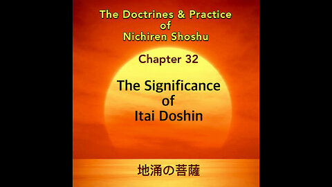 The Significance of Itai Doshin