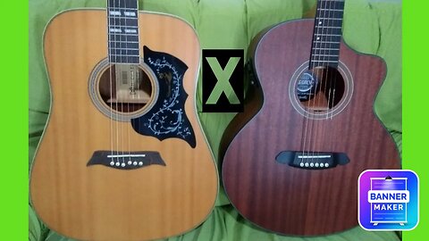 Violão Michael VM 925 🆚 Tonante Mahogany Legacy