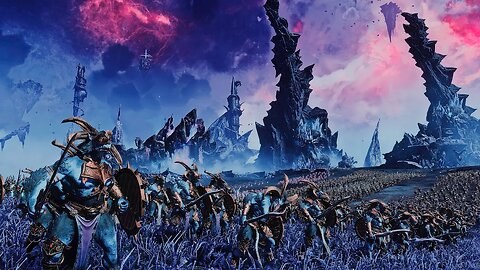 Slaanesh Vs Tzeentch | 9,000 Unit cinematic Battle | Total War Warhammer 3