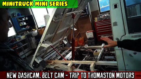 Mini-Truck (SE06 E15) New Dashcam, undercarriage lights installed, Jeffros garage, Thomaston Motors