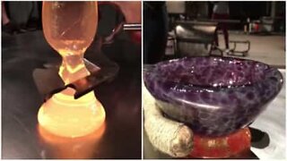 The amazing art of glassblowing