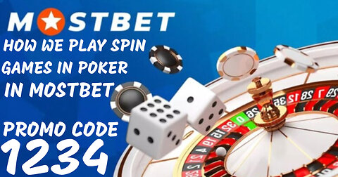 How we Play Spin Game in Poker In Mostbet|YouTube