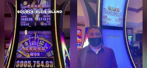 Vegas gambler hits $905K slot jackpot at Ellis Island hotel-casino