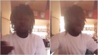 Teenager goes viral after his voice breaks mid-video
