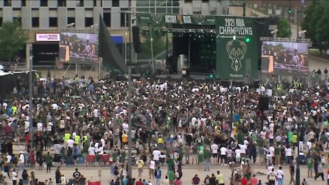 Bucks Championship parade and celebration