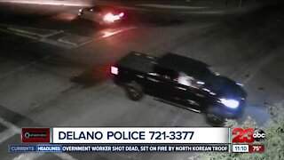 Delano Police search for vehicle suspected of being used in a shooting