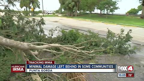 Hurricane Irma leaves Punta Gorda with minimal damage