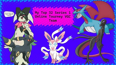 My First Top Cutting VGC Team feat. Umbreon and Salazzle | Pokemon Scarlet and Violet VGC Series 1
