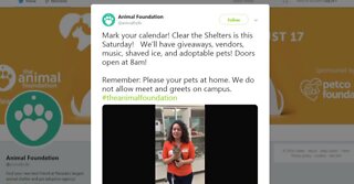 Clear the Shelters event this weekend