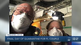 Final day of quarantine for Crystal River couple
