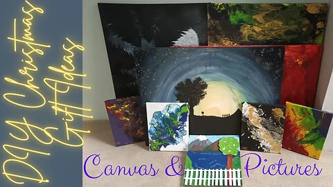 Let's talk about Canvas Paintings today | DIY Christmas Gift Ideas