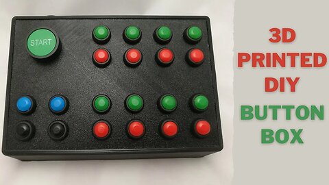3D Printed DIY Button Box