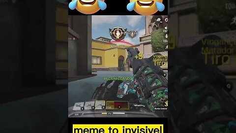 meme to invisivel CALL OF DUTY MOBILIE #callofduty #callofdutymobile #codmobile #cod #shorts