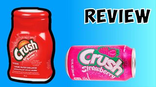 Crush Strawberry Liquid Water Enhancer review