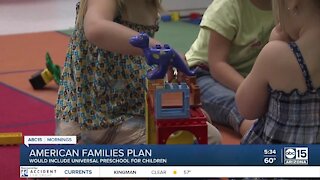 American Families Plan would include free preschool